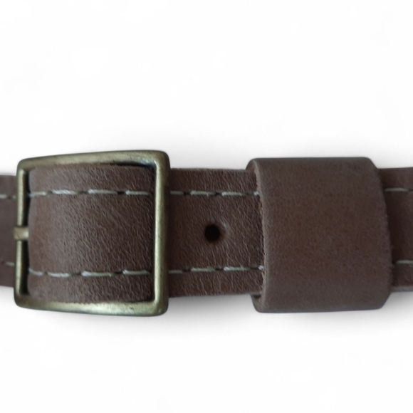 PORTLAND LEATHER GOODS Cappuccino Mini Crossbody Tote Nubuck Patina Boho - Picture 5 of 10